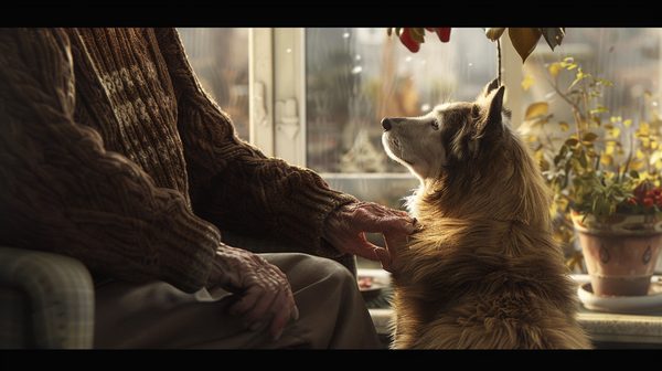 Compagnon animal: un atout pour aînés retraités